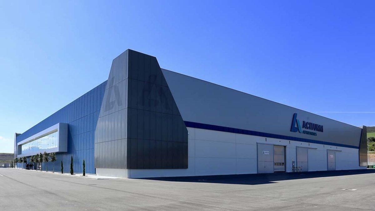 Instalaciones de Aciturri Aeroengines en Miranda de Ebro.