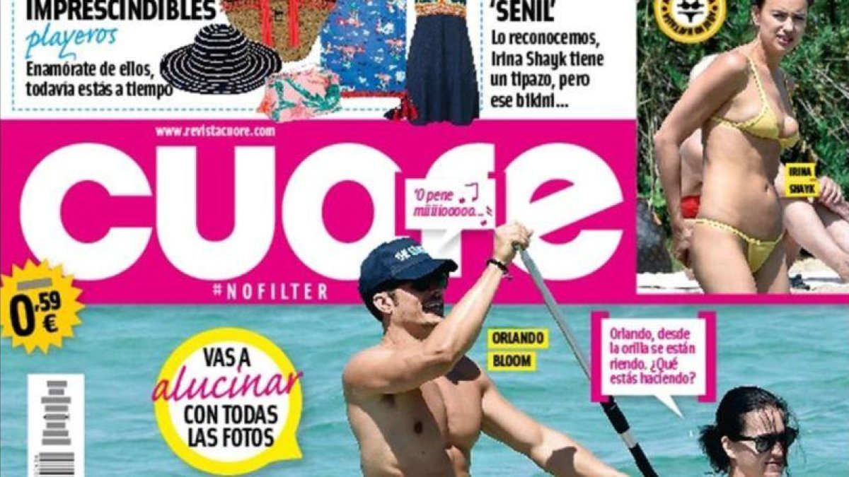 Portada de la revista 'Cuore' de esta semana.-