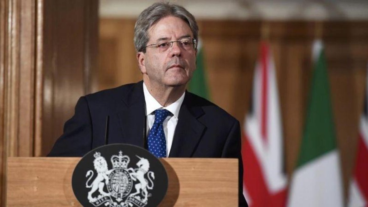 El actual primer ministro italiano, Paolo Gentiloni, dirigía el Ministerio de Exteriores cuando se produjo el masivo ciberataque.-REUTERS / TOBY MELVILLE