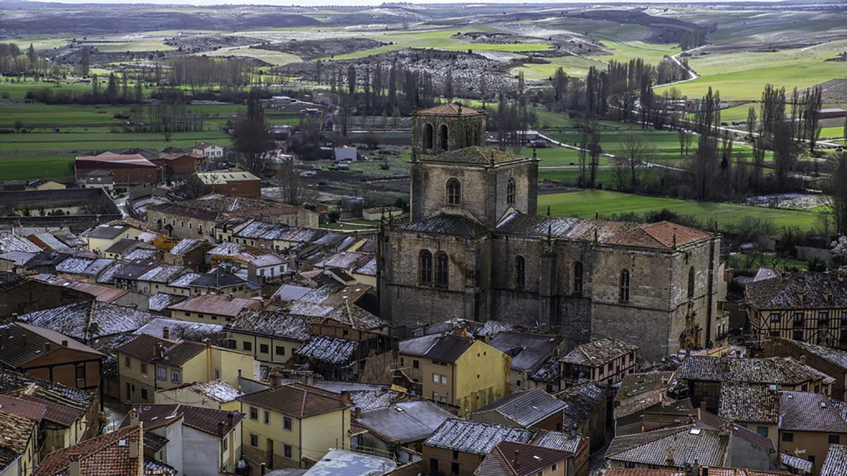 El casco urbano medieval de Peñaranda de Duero conserva gran parte de su patrimonio. ECB