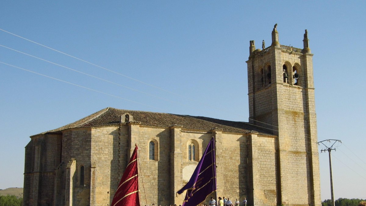 La iglesia de la Natividad de Barriuso es un magnífico ejemplo del gótico rural de la provincia de Burgos. ECB.