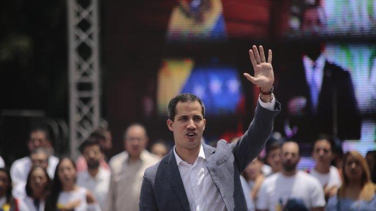 El presidente de la Asamblea Nacional de Venezuela, Juan Guaidó.-EFE
