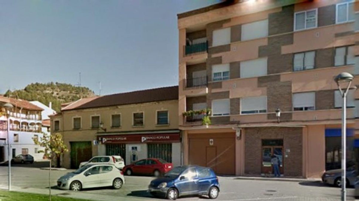 El Banco Popular de Belorado se encuentra en la calle San Francisco, próxima a la N-120.-GOOGLE MAPS