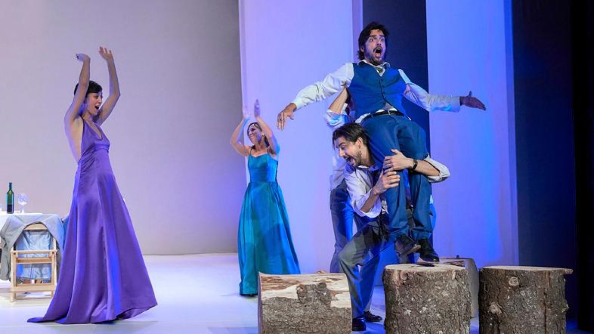 Imagen de la obra 'Bodas de sangre'-Centro Dramático Nacional