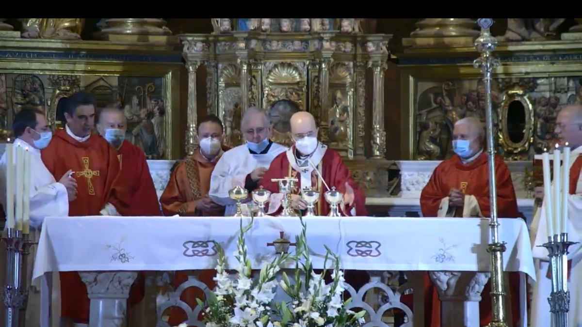 Eucaristía del Día de San Pedro y San Pablo.