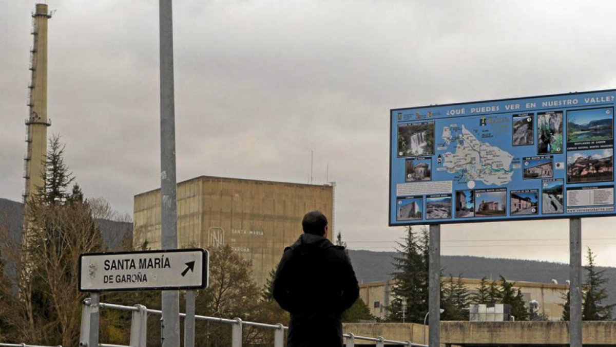 <p> La central de Garoña está ubicada en el Valle de Tobalina, en Burgos. ECB </p>