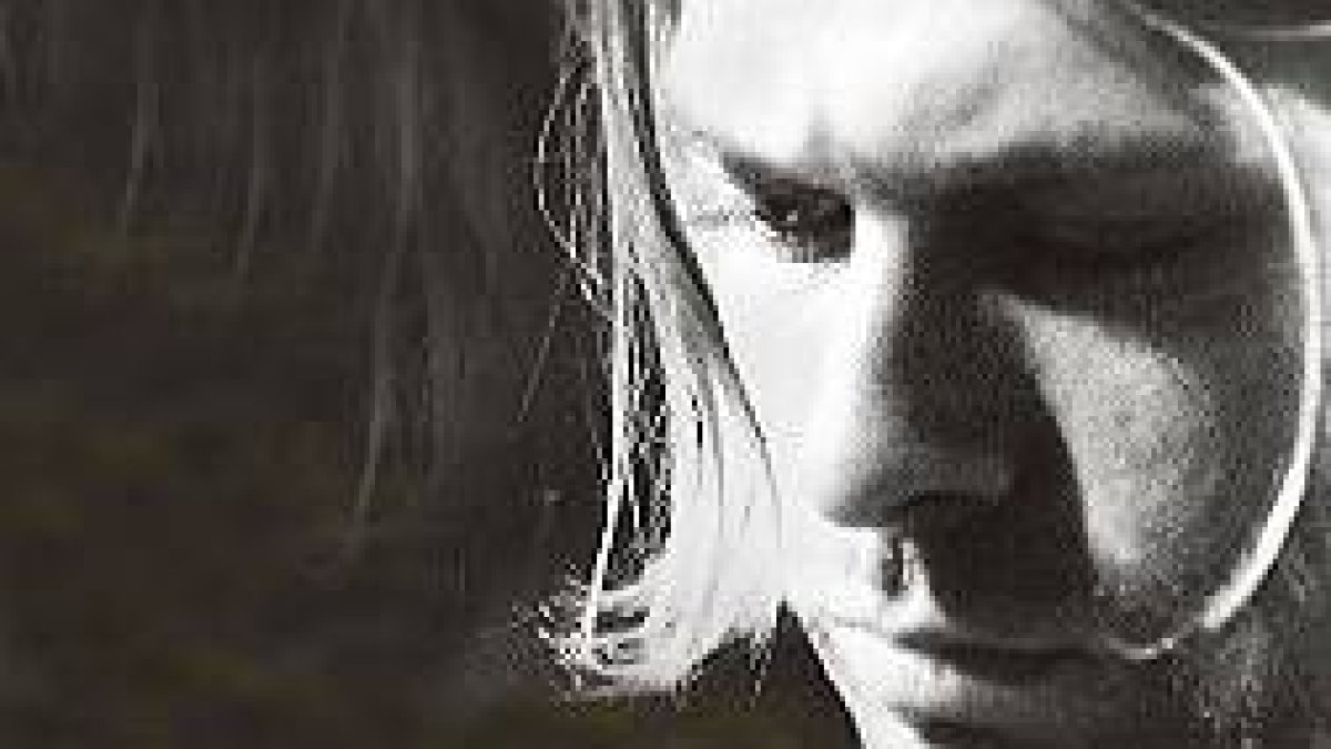 Cartel del documental sobre Cobain.-