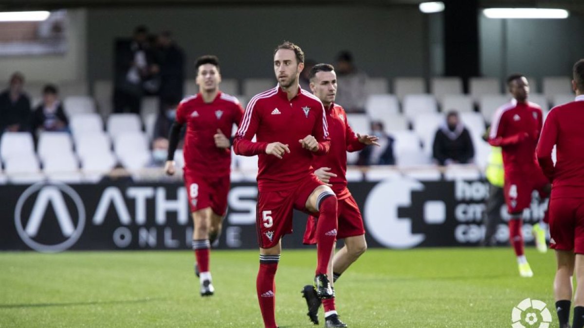 Odei, durante un calentamiento. LALIGA