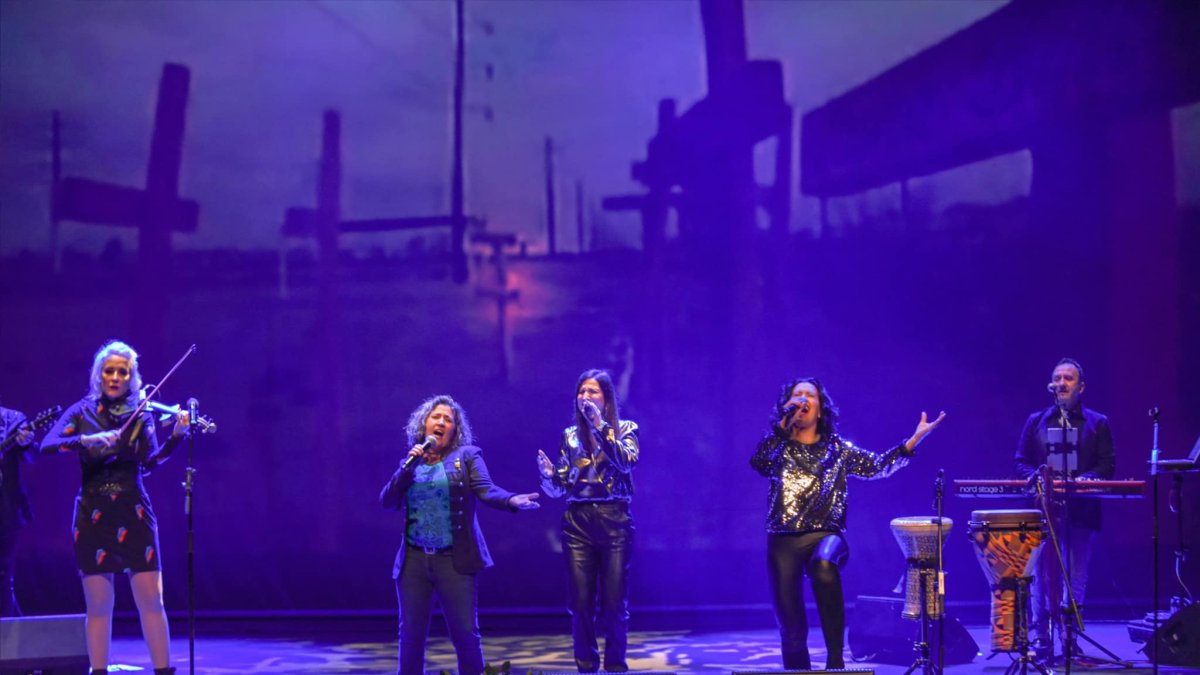 Imagen de uno de los conciertos de Ellas dan la nota, que se llevará a cabo el jueves en Andén 56.