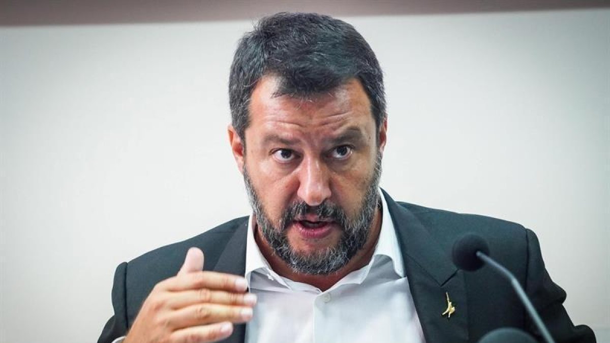 El ministro del Interior de Italia, Matteo Salvini.-EFE