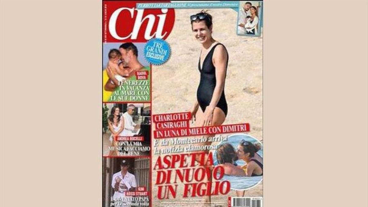 Portada de la revista italiana 'Chi'-