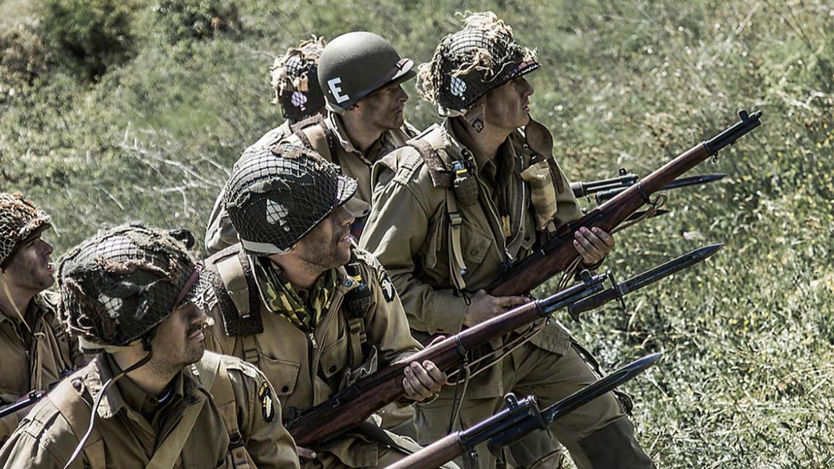 Recreación de la IIGM en Belorado.