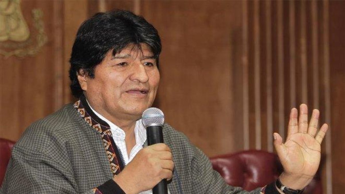 El expresidente de Bolivia, Evo Morales, durante su asilo en México.-EUROPA PRESS