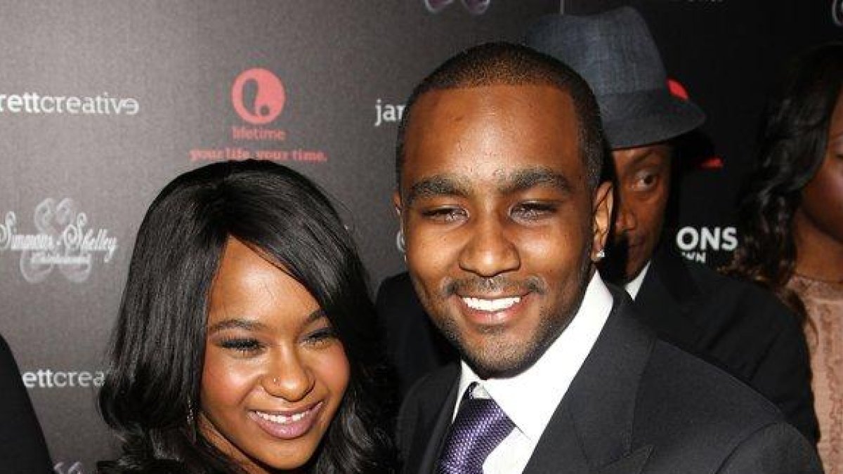 Nick Gordon y su novia, Bobbi Kristina Brown, en octubre del 2012, en una gala en Nueva York.-AP / DONALD TRAILL