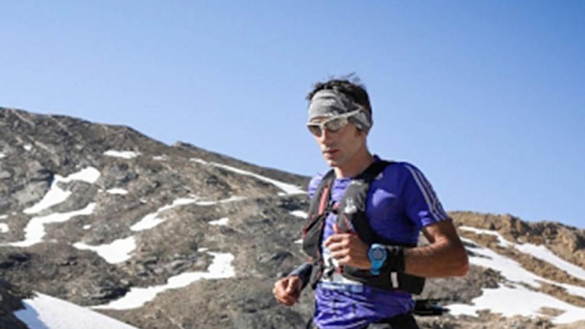 Luis Alberto Hernando durante una prueba.-carreraspormontaña.com