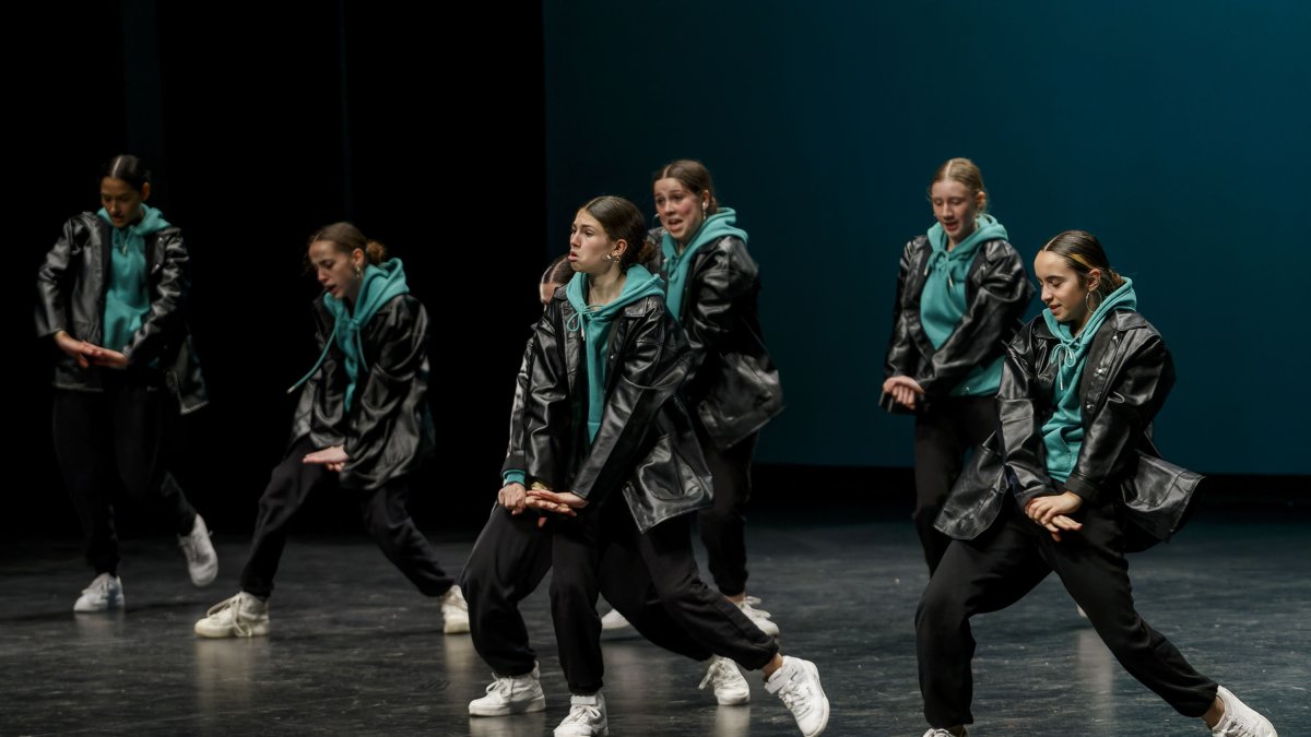 La segunda sesión del Certamen Nacional de Danza Orbe en Burgos se cerró con danza urbana. SANTI OTERO