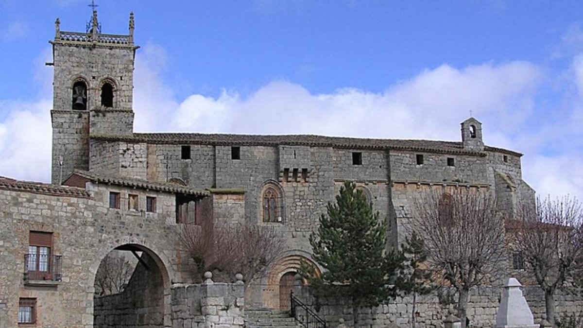 La iglesia de Santa Eugenia de Villegas está pendiente de su rehabilitación.-ECB
