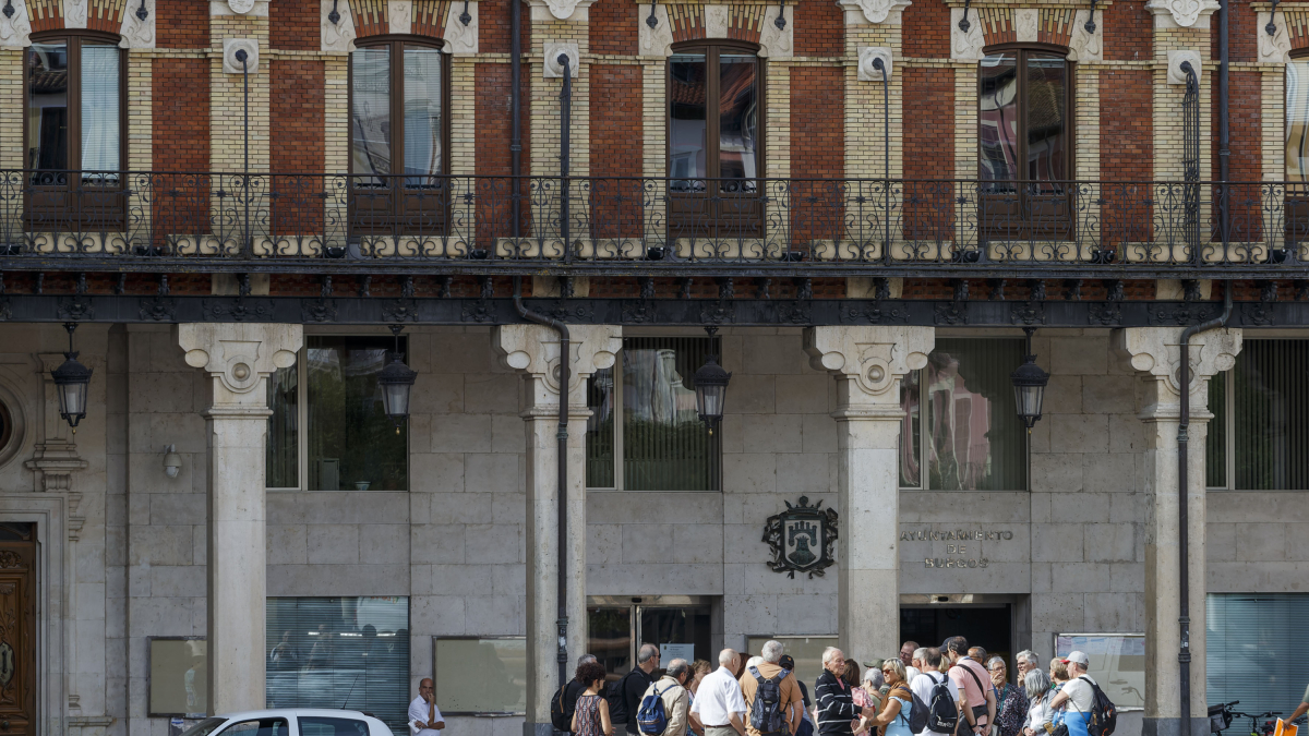 Ayuntamiento de Burgos, en la Plaza Mayor. SANTI OTERO