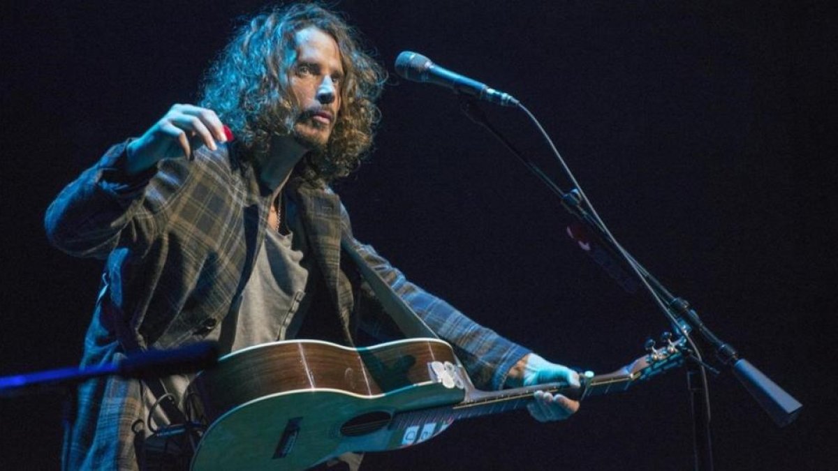 Chris Cornell, en su última visita a Barcelona, en abril del 2016 en el Liceu.-FERRAN SENDRA