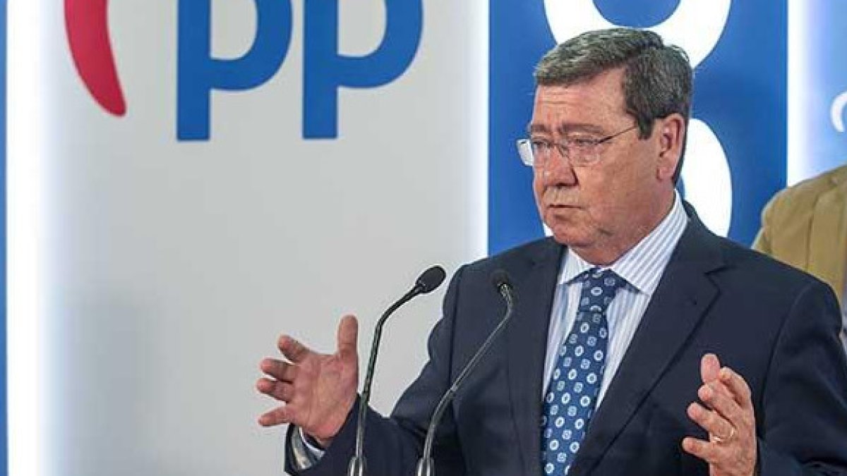 El presidente del PP de Burgos, César Rico, en una imagen de archivo. ECB