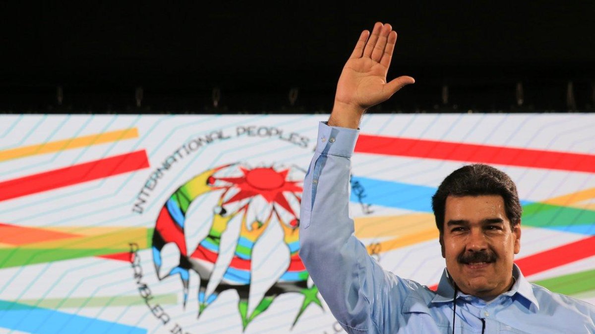 No es la primera vez que Maduro hace este tipo de bromas en público.-VENEZUELAN PRESIDENCY