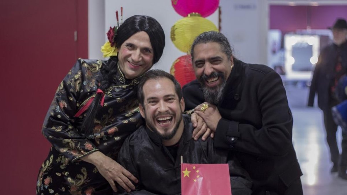 José Mota, con El Langui y El Cigala, en el especial de Nochevieja de TVE-1.-TVE