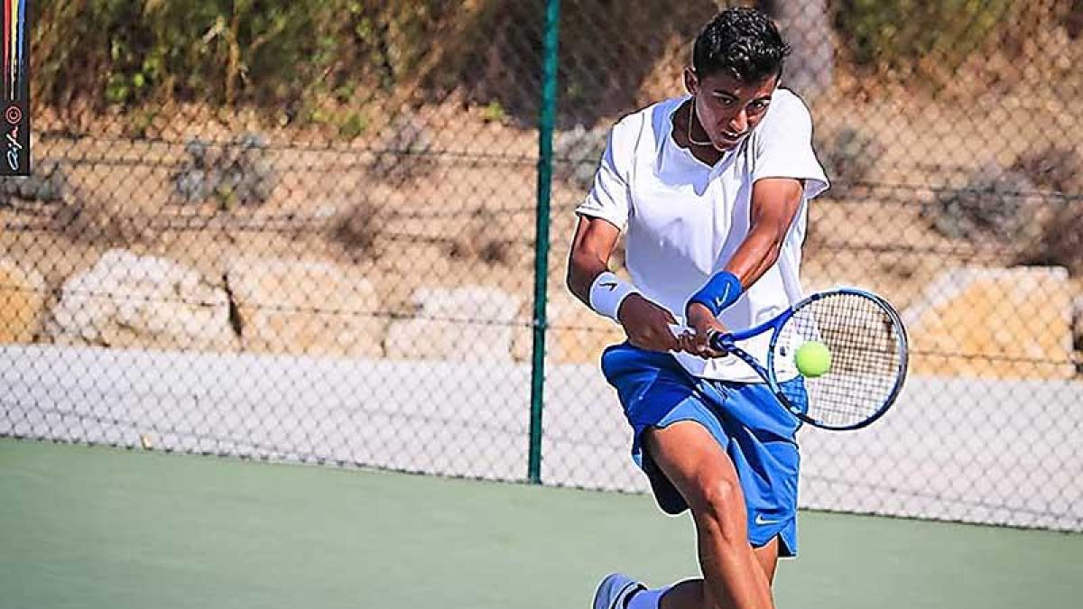 Nicolás Álvarez alcanzó el pasado fin de semana las semifinales del ITF Futures de Sintra (Portugal).-ECB