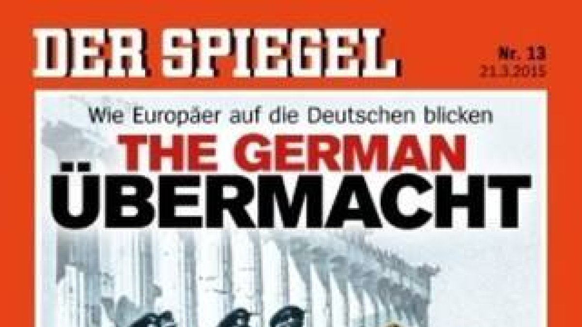 La portada polémica del semanario 'Spiegel'.-