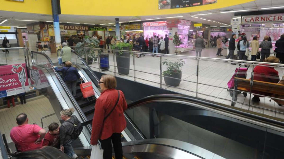 Estado actual del interior del Mercado Norte.-ISRAEL L. MURILLO