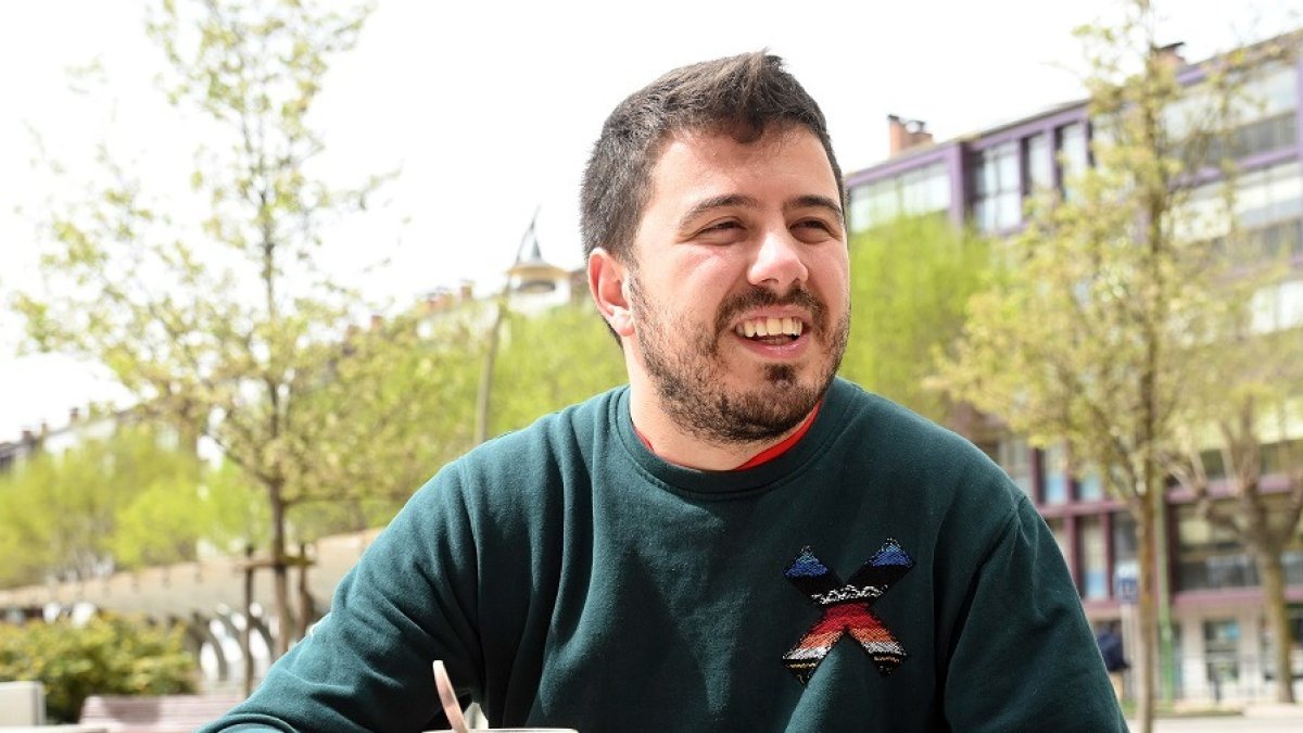 Orestes Barbero, burgalés y concursante de 'Pasapalabra'. ICAL