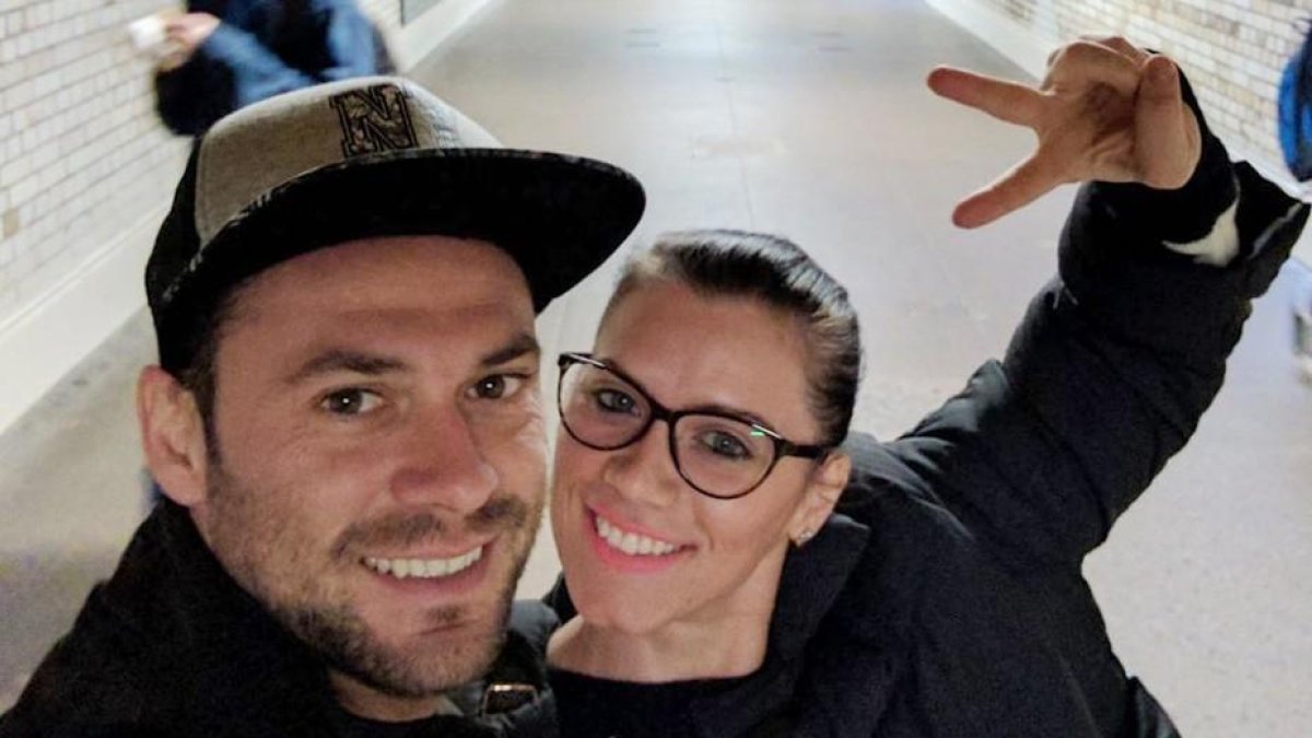 Andrei Burnaz y Andreea Cristea, la joven que cayó al río desde el puente de Westminster.-LONDON METROPOLITAN POLICE / HAN / EFE