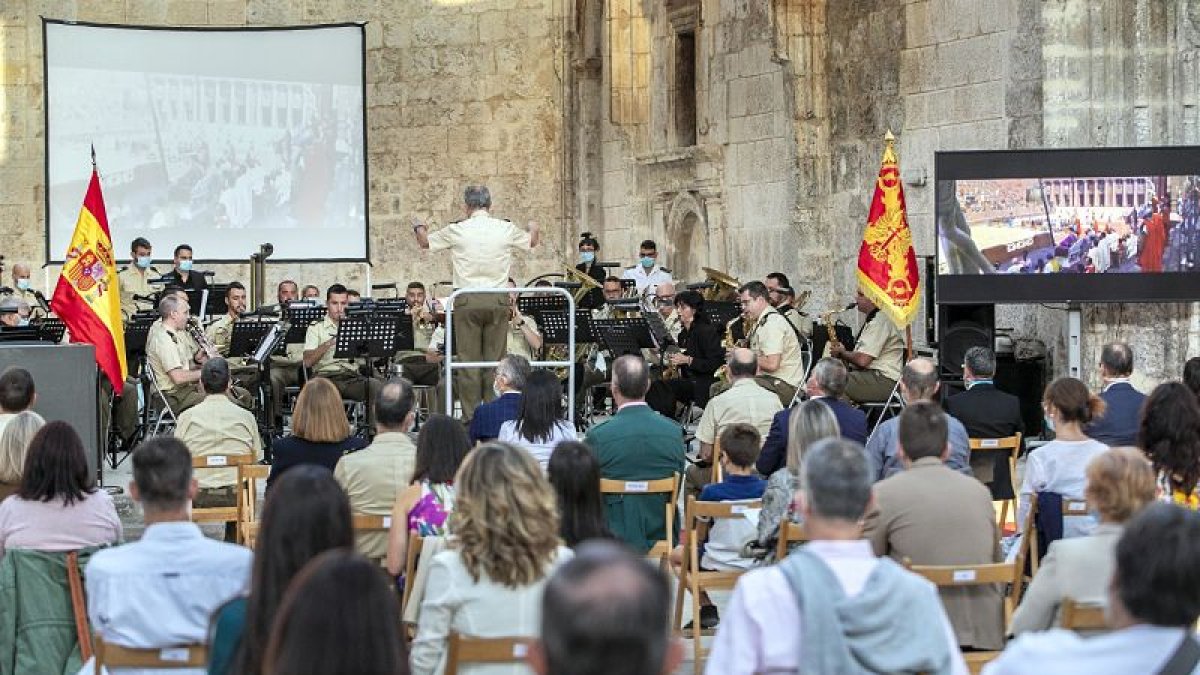 concierto banda militar en el monasterio de San Juan. ECB