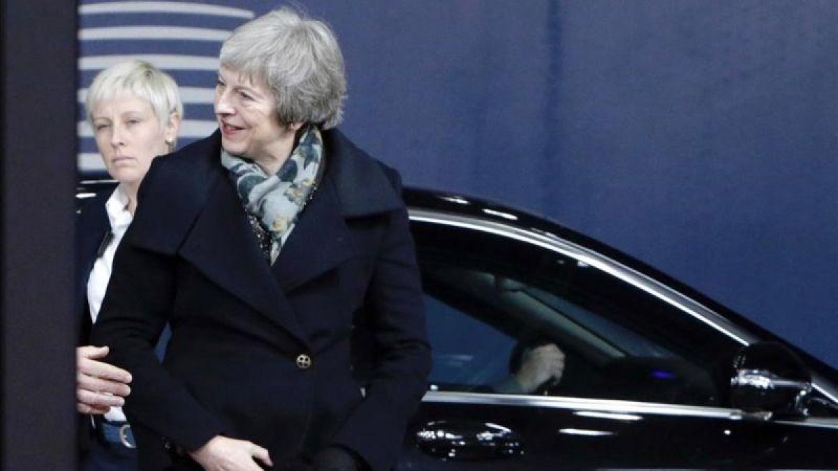 La primera ministra británica, Theresa May.-EL PERIÓDICO