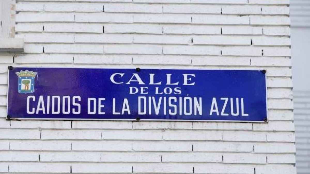 Calle Caídos por la División Azul-EFE / ZIPI