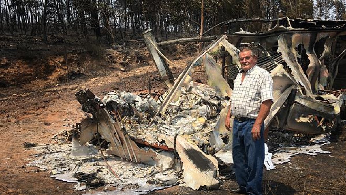Los daños por los incendios de Portugal.-GUILLEM SÁNCHEZ