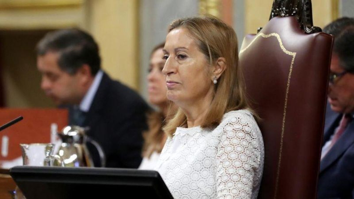 La presidenta del Congreso, Ana Pastor.-JOSÉ LUIS ROCA