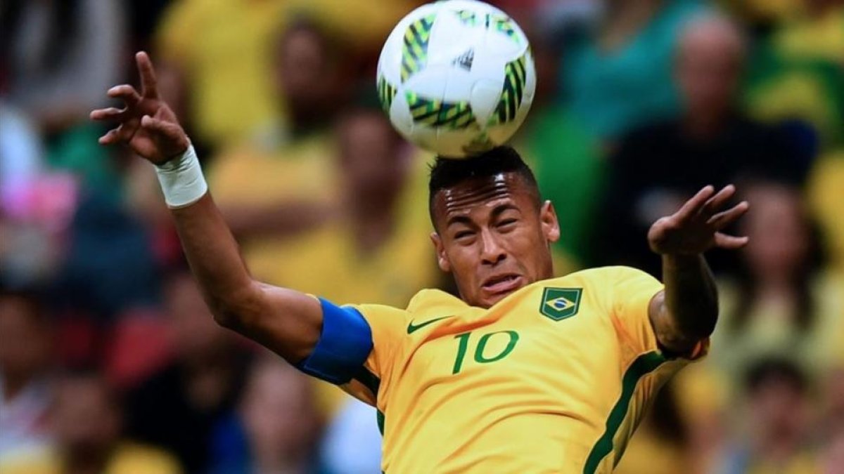Neymar fracasó de nuevo con la 'canarinha'.-AFP / EVARISTO SA