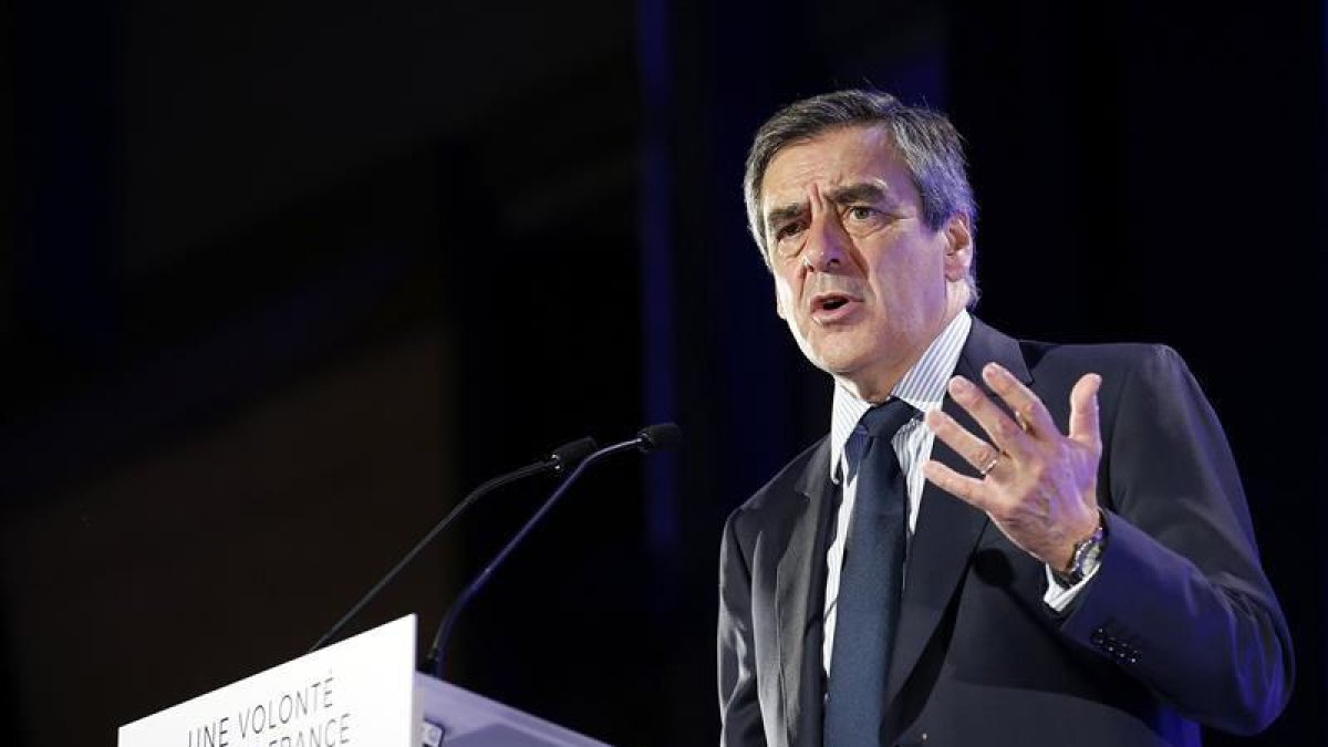 El candidato presidencial galo François Fillon.-EFE