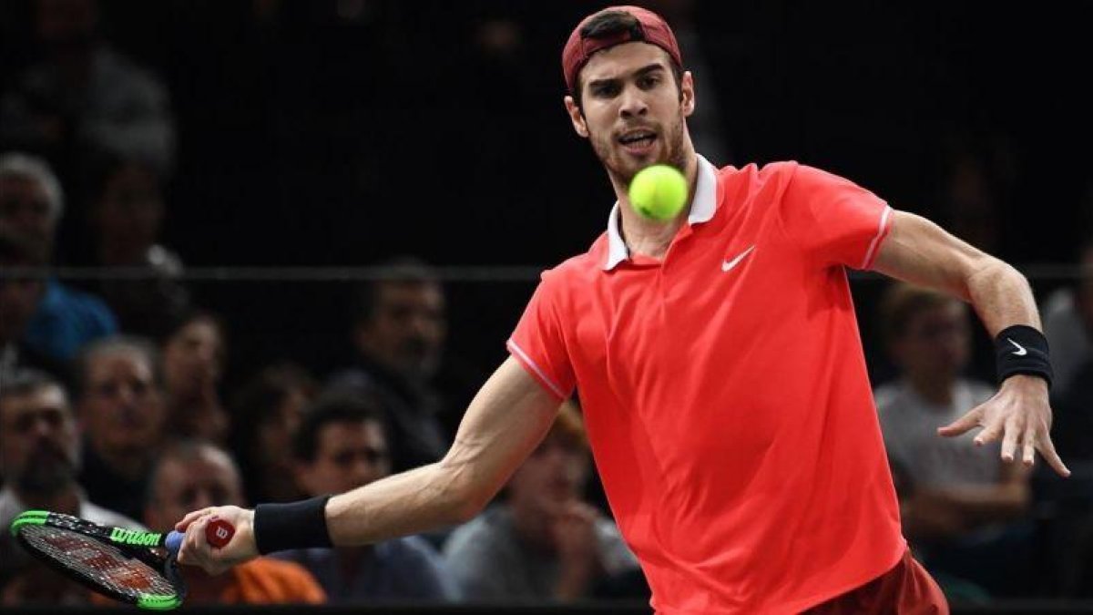 Karen Khachanov.-AFP / ANNE-CHRISTINE POUJOULAT