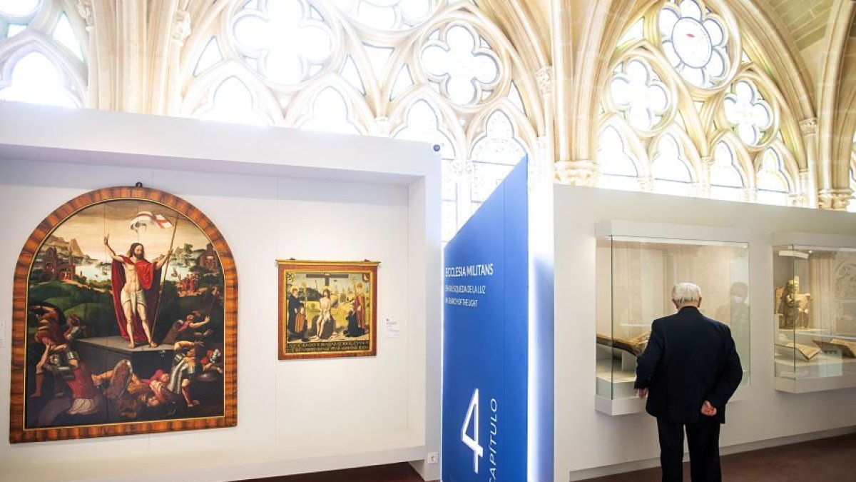 La exposición en la Catedral de Burgos. FOTOS: SANTI OTERO