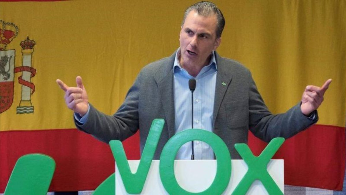 El secretario general de Vox, Javier Ortega-Smith.-EFE
