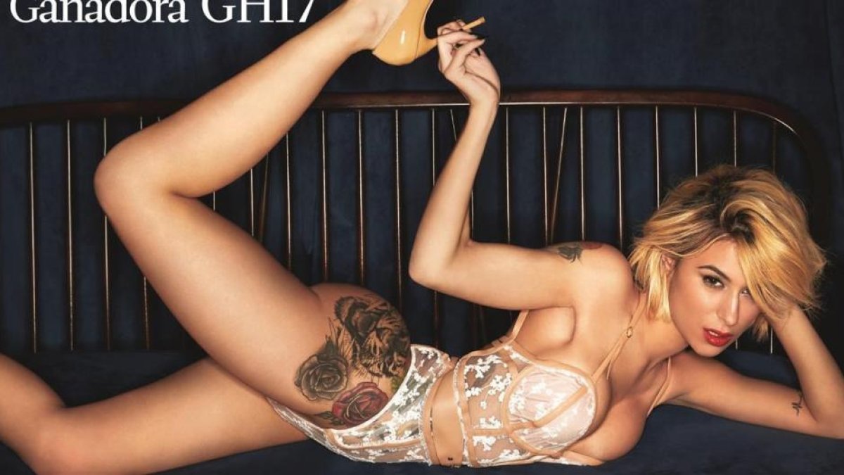 Bea Retamal, ganadorda de GH17, en el calendario 2018 de la revista Interviú.-/ PERIODICO