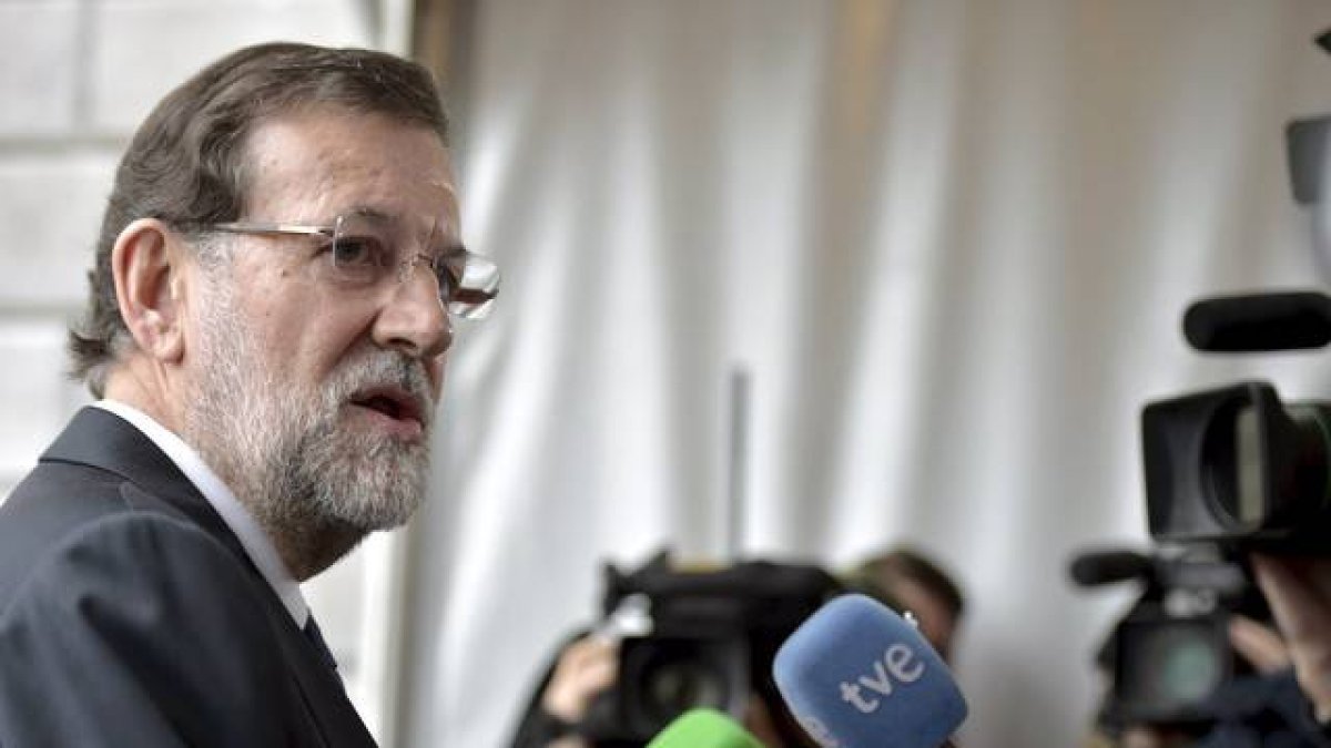Rajoy, en el encuentro de European People's Party (EPP), hoy, en Bruselas.-Foto:ERIC VIDAL / REUTERS