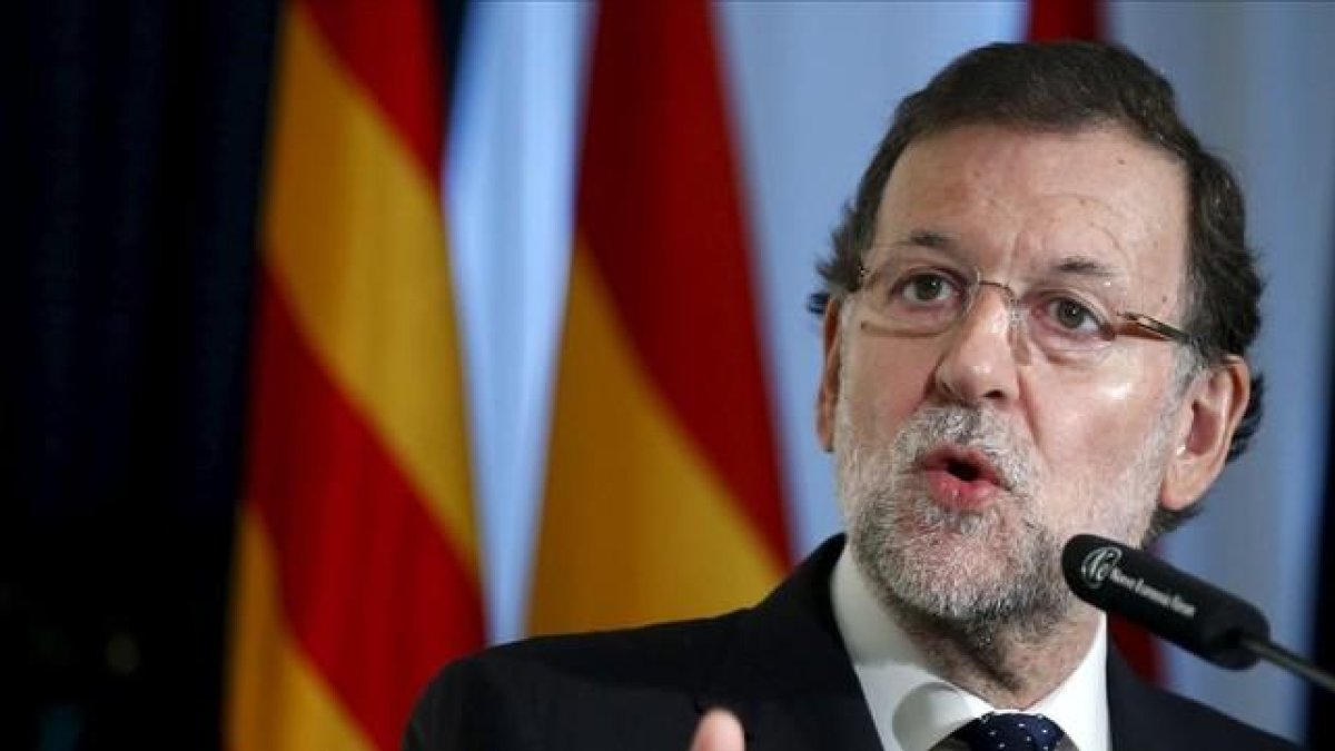 Mariano Rajoy, este martes.-REUTERS / ANDREA COMAS