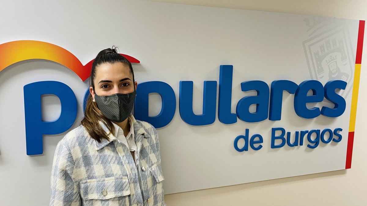 La concejal del PP Andrea Ballesteros. ECB