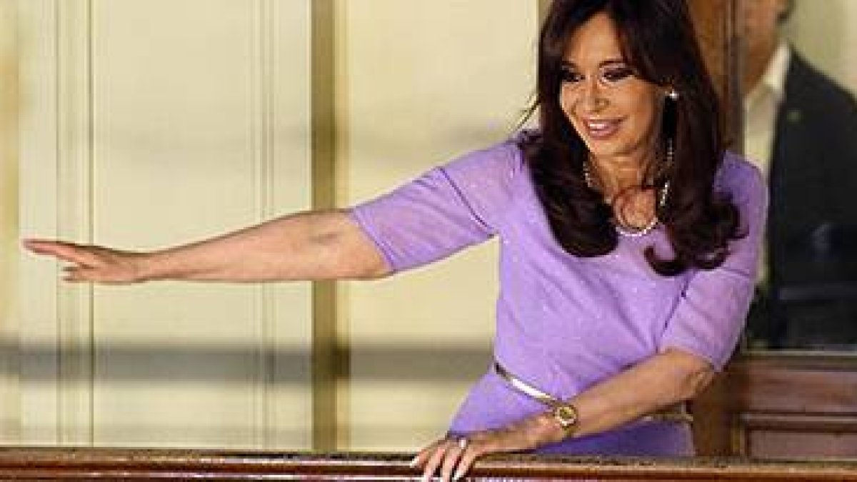 Cristina Fernández de Kirchner.-Foto: REUTERS / ENRIQUE MARCARIAN