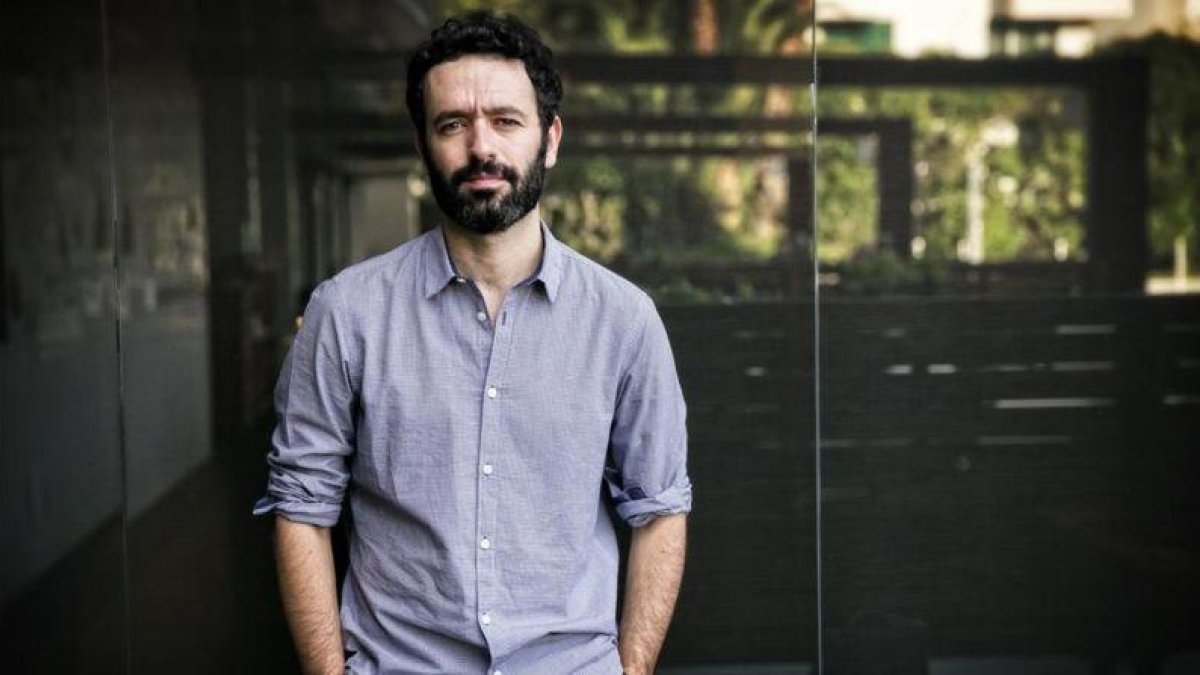 Rodrigo Sorogoyen, en Sitges, donde presentó 'Que Dios nos perdone', película que el sábado aspira a seis premios Goya.-JOAN CORTADELLAS