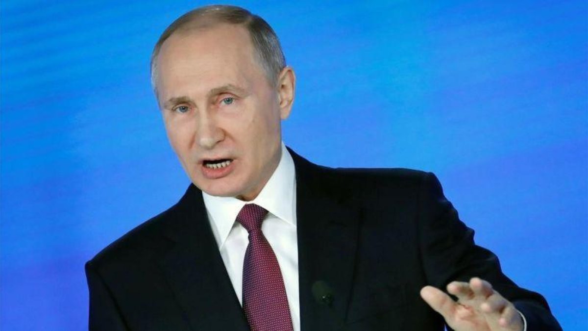 El presidente ruso, Vladimir Putin.-EL PERIÓDICO