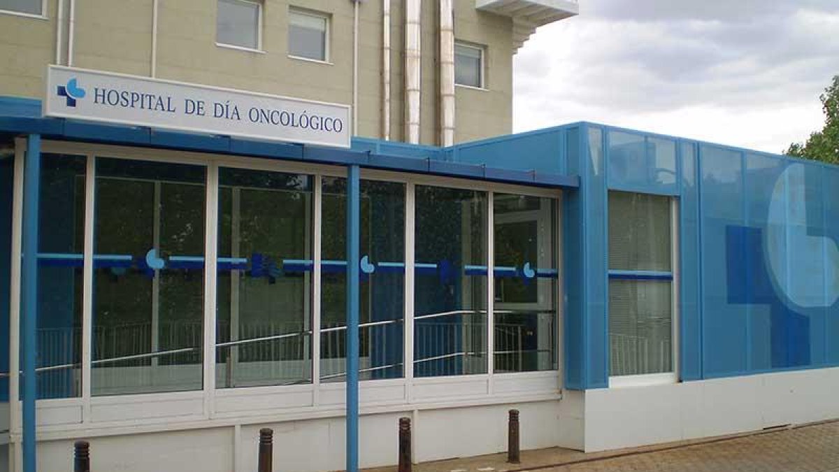 El barracón de Oncología se inauguró en mayo de 2010.-L.V.