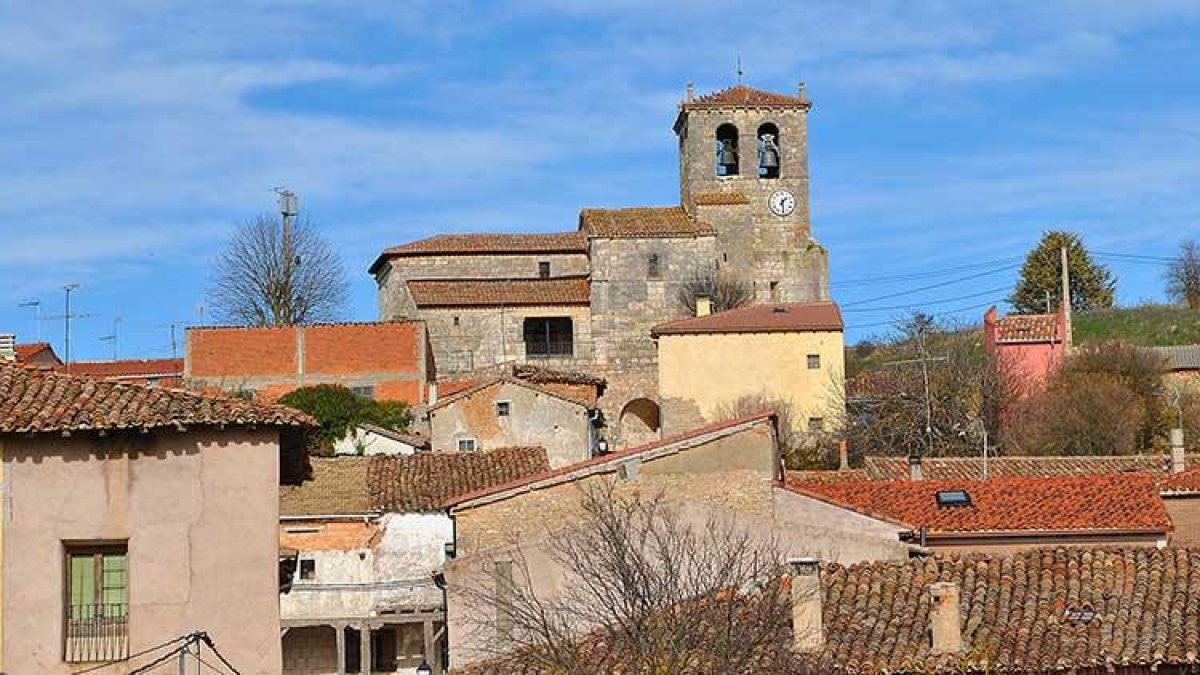 La localidad se encuentra a pocos kilómetros de Burgos.-ECB
